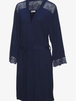 Kimono séduisant avec ceinture à nouer