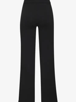 Large pantalon en tricot avec empiècements