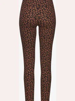 Legging à imprimé léopard