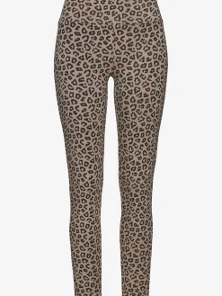 Legging à imprimé léopard