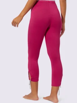 Legging 3/4 jersey fin