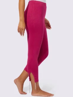 Legging 3/4 jersey fin