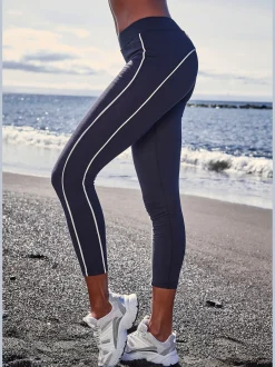 Legging avec passepoil