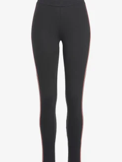 Legging avec rayures latérales contrastées