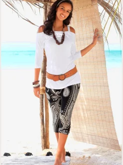 Legging corsaire legging en jersey à motif paisley