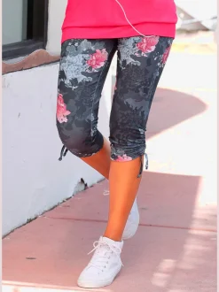Legging corsaire longueur 3/4 sportive