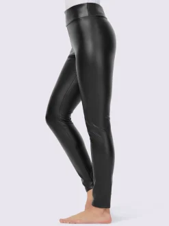 Legging imitation cuir mode