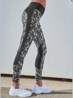 Legging sport très élastiques avec motif moucheté