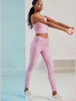 Leggings technique caleçon performance imprimé sur toute la surface