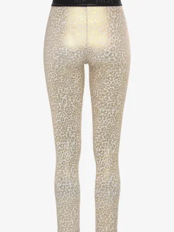 Leggings technique caleçon performance avec motif léopard