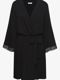 Élégant kimono avec lien à nouer à la taille