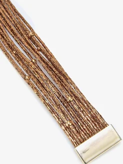 Lot de 2 bracelets magnétiques à plusieurs rangées