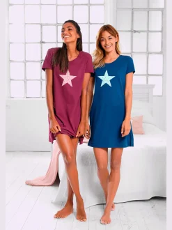 Lot de 2 chemises de nuit