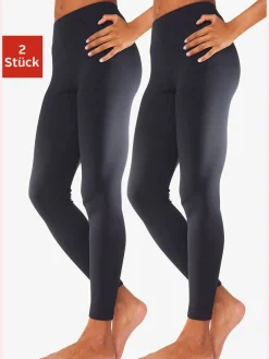 Lot de 2 leggings basiques
