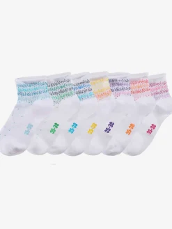 Lot de 7 paires de socquettes tendance pour femme h.i.s