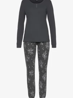 Lot de 2 pyjamas avec imprimé branches florales