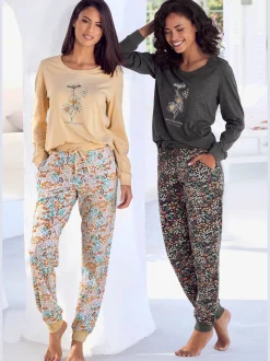 Lot de 2 pyjamas confortables