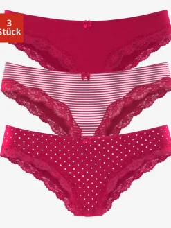 Lot de 3 slips brésiliens lascana