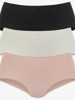 Lot de 3 slips taille haute vivance
