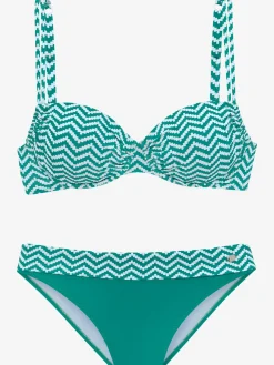 Maillot de bain à armatures imprimé intemporel et tendance