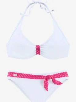 Maillot de bain à armatures haut avec renforts latéraux pour un maintien parfait