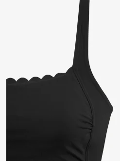 Maillot de bain bords ondulés au laser
