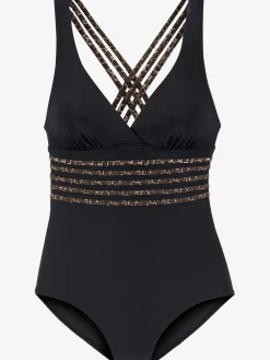 Maillot de bain détails léopard tendance