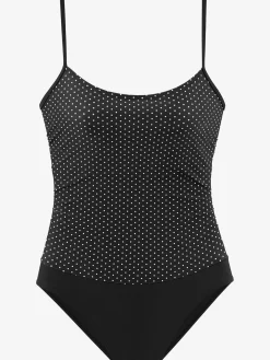 Maillot de bain effet bicolore raffiné