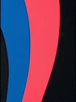 Maillot de bain empiècements duo de couleurs