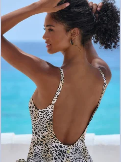 Maillot de bain imprimé animal tendance
