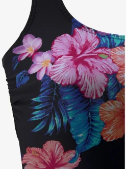 Maillot de bain imprimé floral plaqué devant