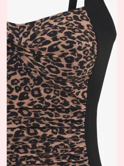 Maillot de bain imprimé léopard tendance