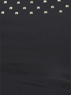 Maillot de bain moderne avec rivets décoratifs couleur doré