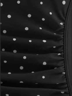 Maillot de bain motif à pois classique