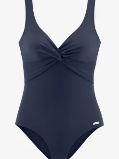 Maillot de bain tendance avec fronces et effet noué