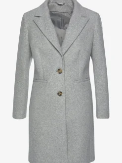 Manteau avec grand col à revers
