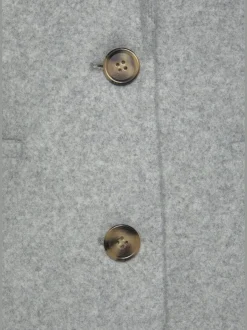 Manteau avec grand col à revers