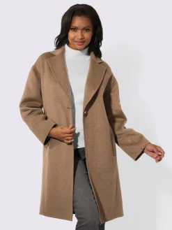 Manteau court 30% laine