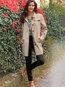 Manteau court avec coton