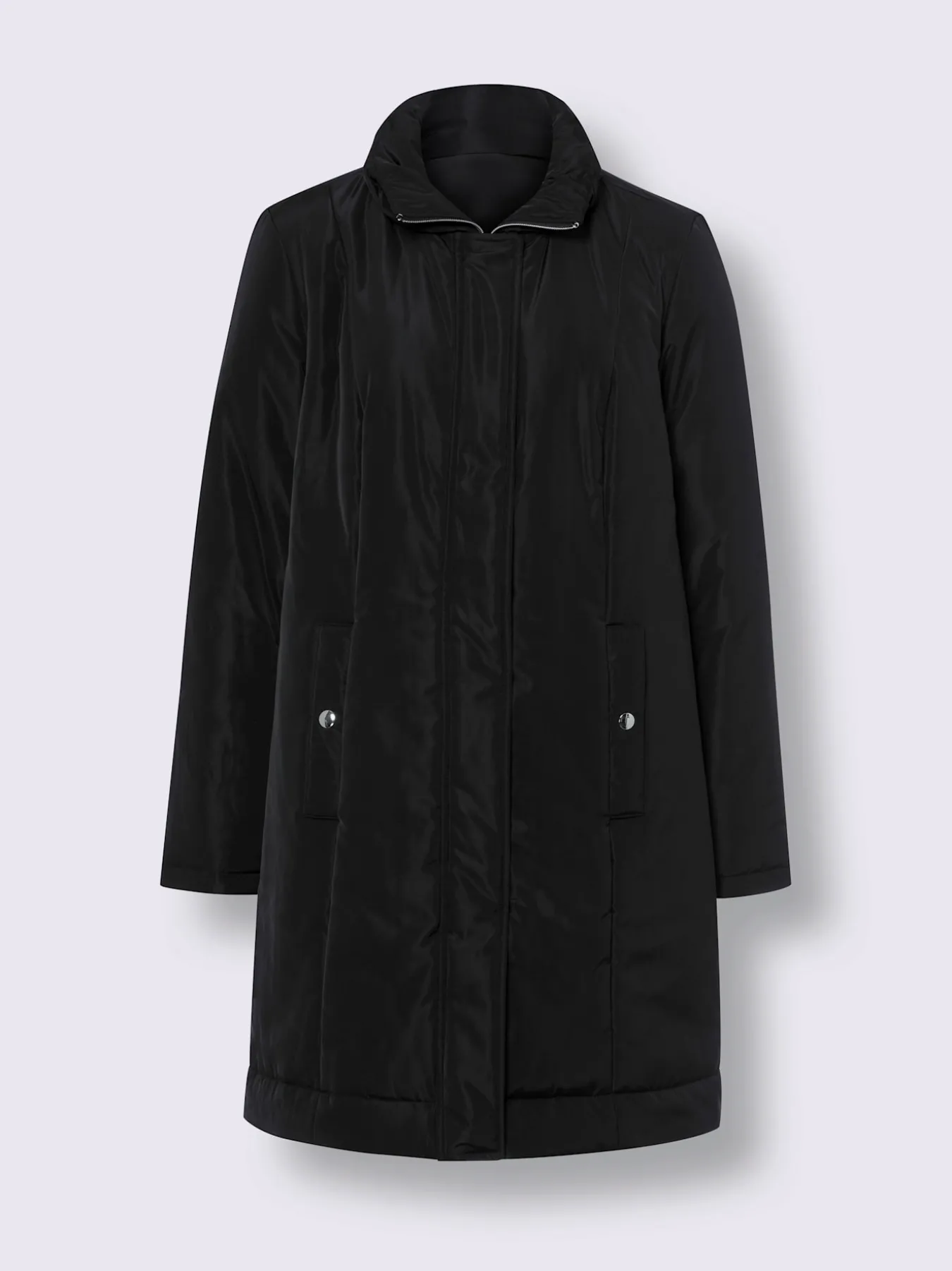 Manteau court col froncé mode