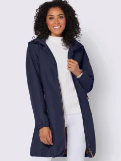 Manteau court microfibre douce