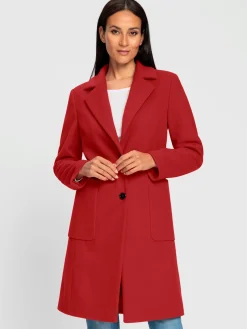 Manteau court poches plaquées spacieuses
