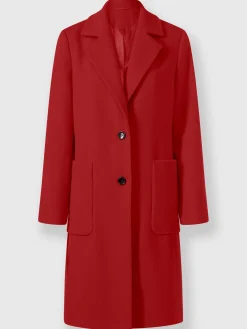 Manteau court poches plaquées spacieuses