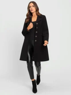 Manteau court superbe doublure au motif léopard