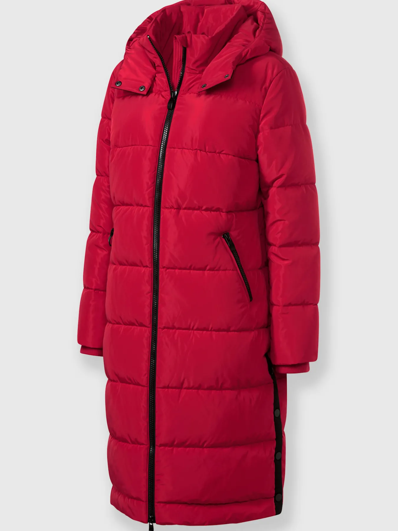 Manteau d'hiver joli aspect contrasté