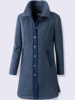 Manteau d'hiver qualité bouclée chaude