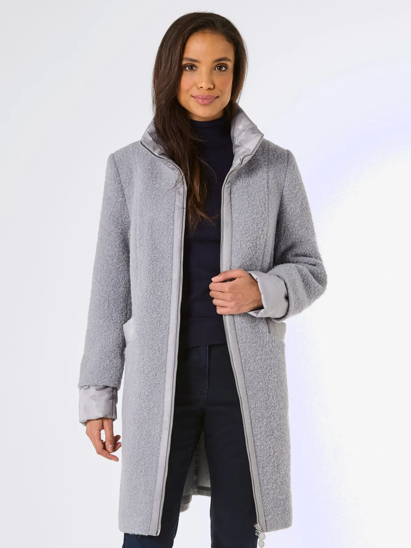 Manteau en laine 66% laine