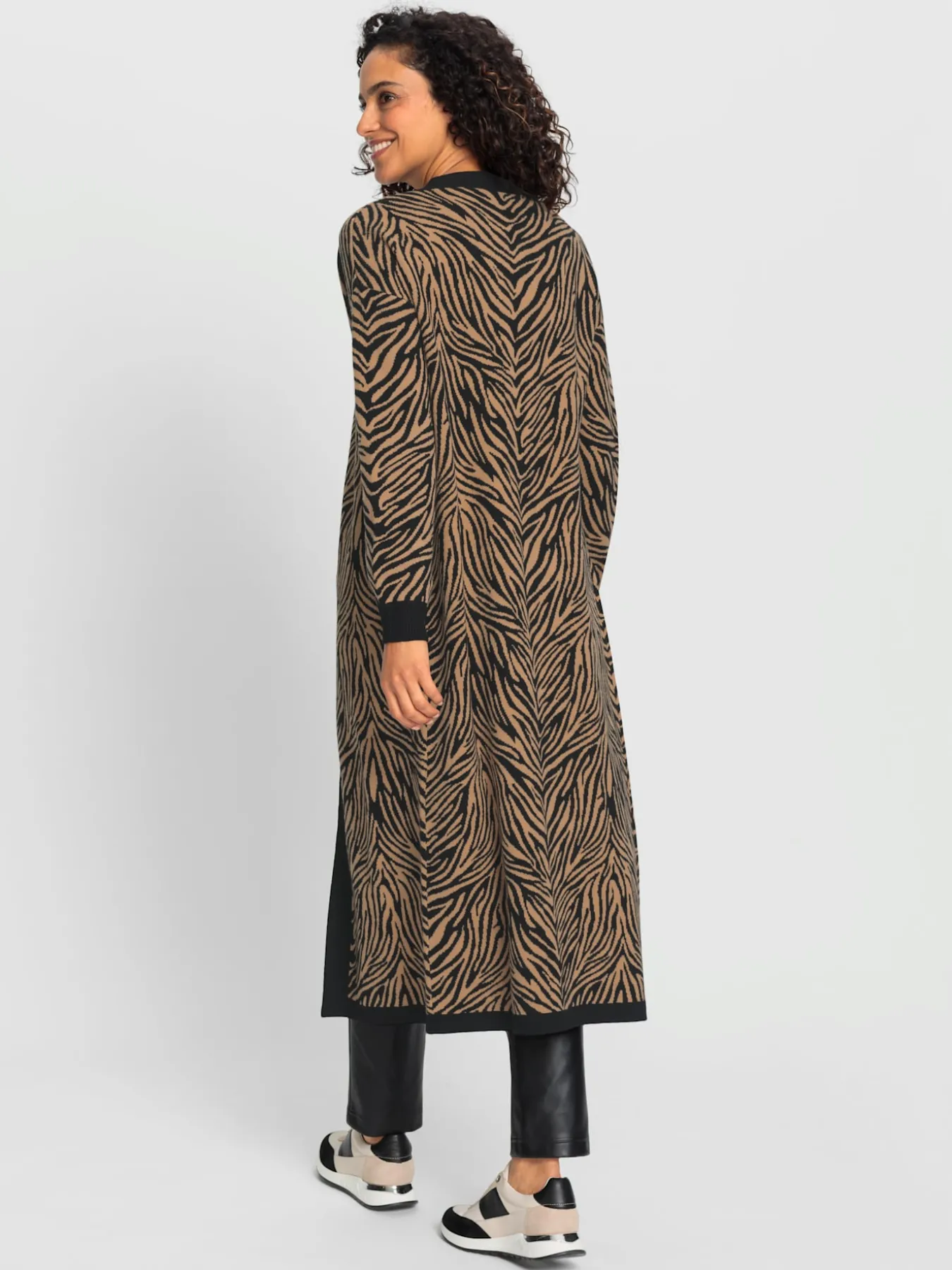 Manteau en tricot 50% viscose (ecovero)