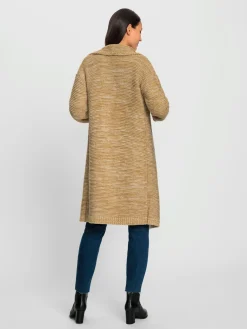 Manteau en tricot grosses mailles tendance