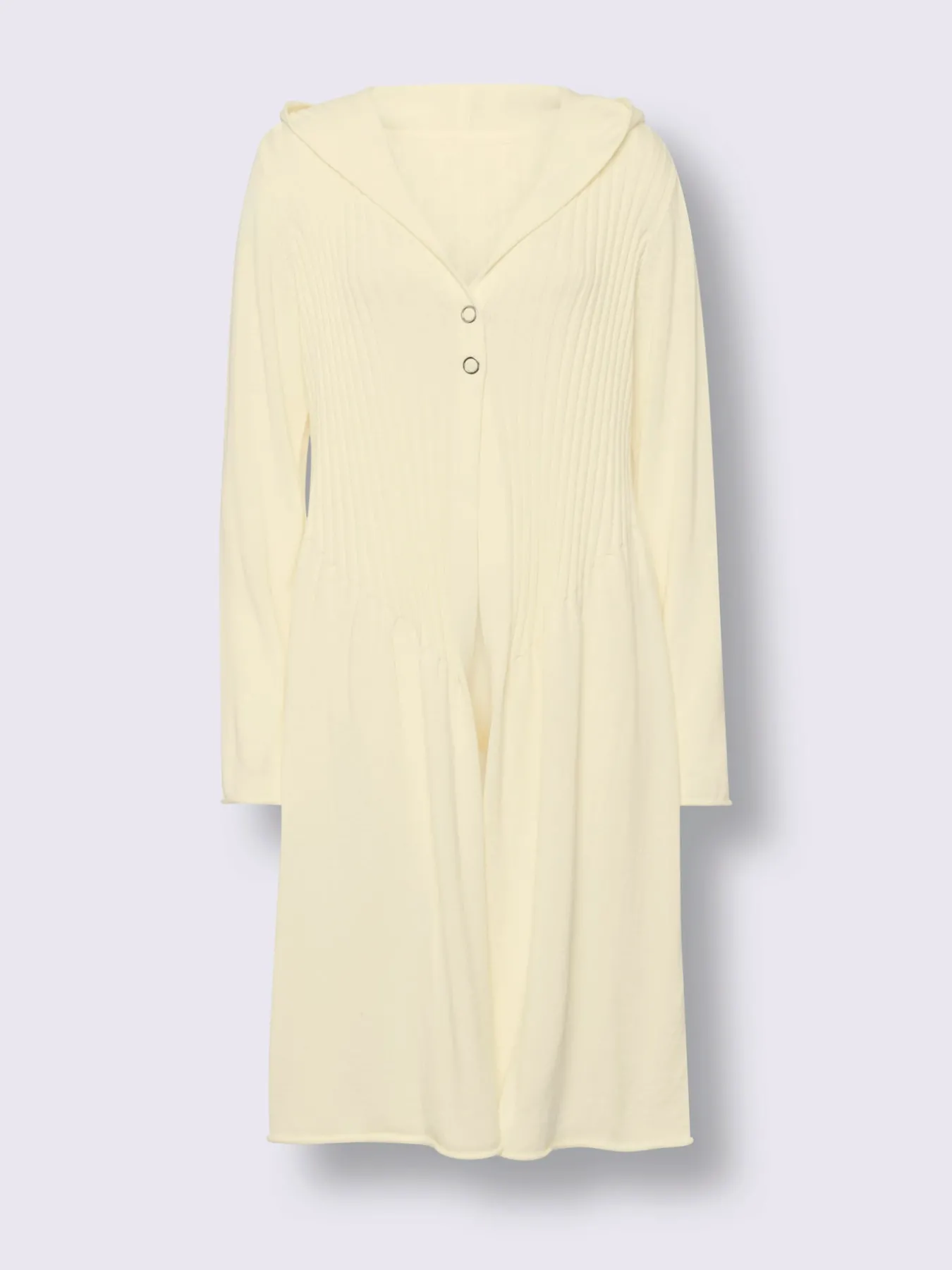 Manteau en tricot pull tendance en mélange de cotons doux